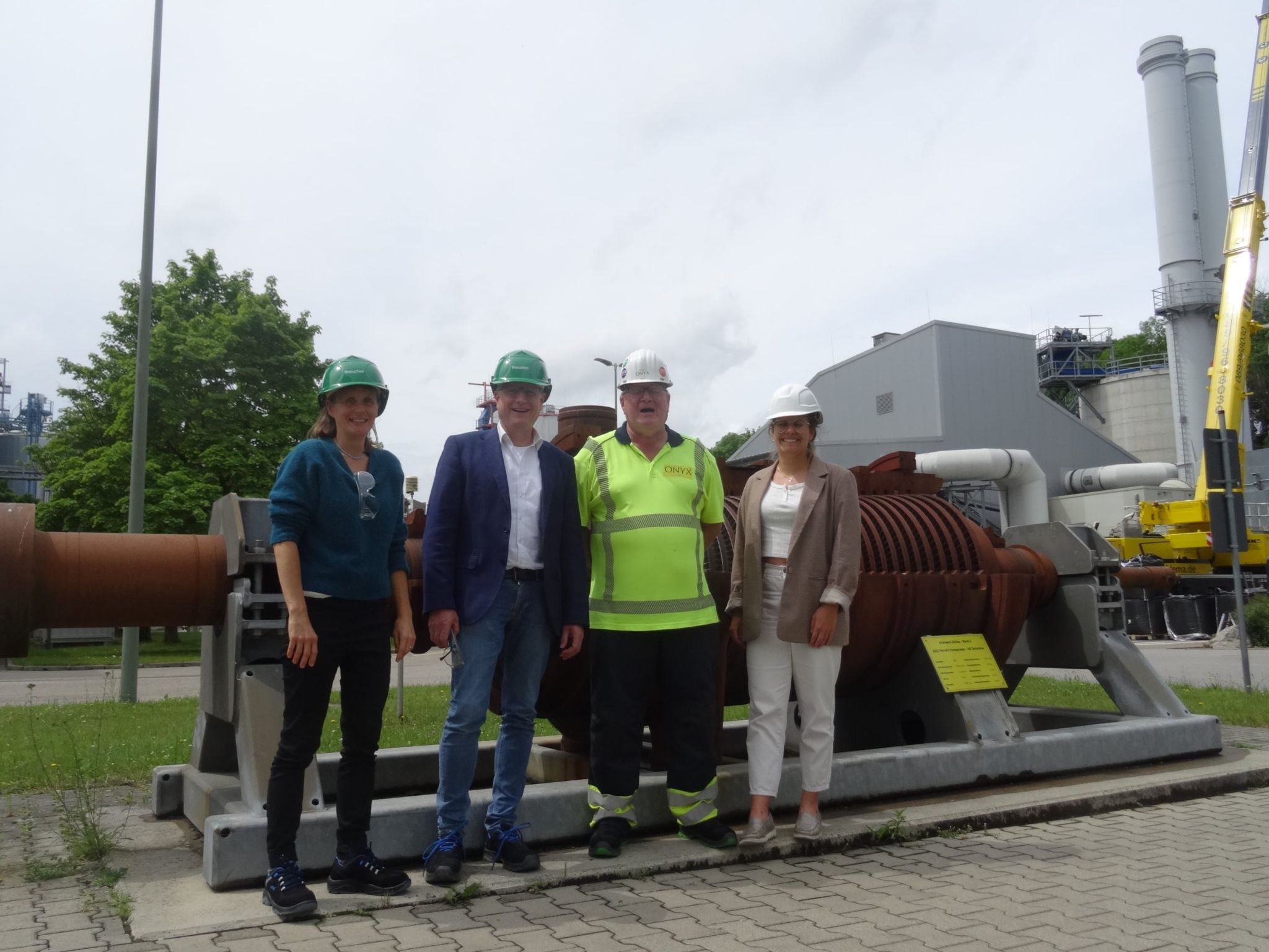 Energiewende zum Nachspüren – Der Standort des ehemaligen Kohlekraftwerkes Zolling auf dem Weg Richtung Decarbonisierung